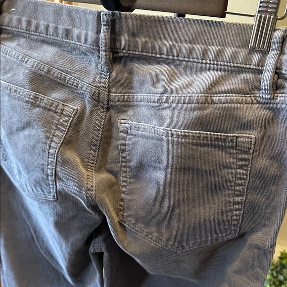 LOFT Modern Skinny Gray Corduroy Pants size 6 - Picture 4 of 7